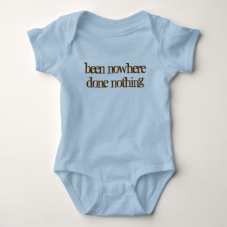vart ingenstans som göras ingenting t-shirt
