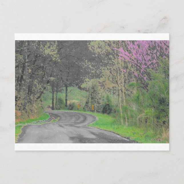 Vart jag än kommer. vykort (Framsida)