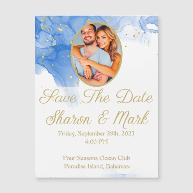 Vårt Kärlek är ett ändlöst magnet Bröllop (Framsida)