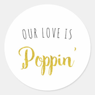 Vårt Kärlek är Poppins popcorn till förmån för Runt Klistermärke