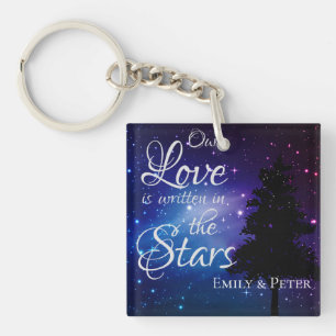 Vårt kärlek är skrivet i Stars Night himlar Namn