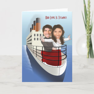 Vårt Kärlek är Titanic Kort