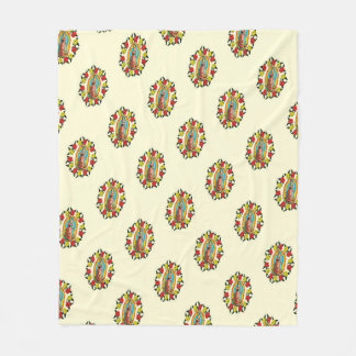 Vårt katolska Mexiko i Dam Guadalupe Virgin Mary Fleecefilt