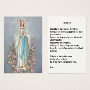 Vårt kort för heliga för damradbandLourdes