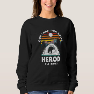 Vårt läger vår Regler Herod Camping Illinois Campe T Shirt