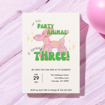 Vårt lilla Party-ballonder, tredje födelsedag