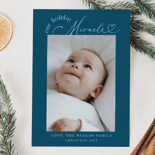 Vårt meddelande om Helgdag Miracle Teal Birth