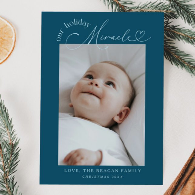 Vårt meddelande om Helgdag Miracle Teal Birth (Skapare uppladdad)