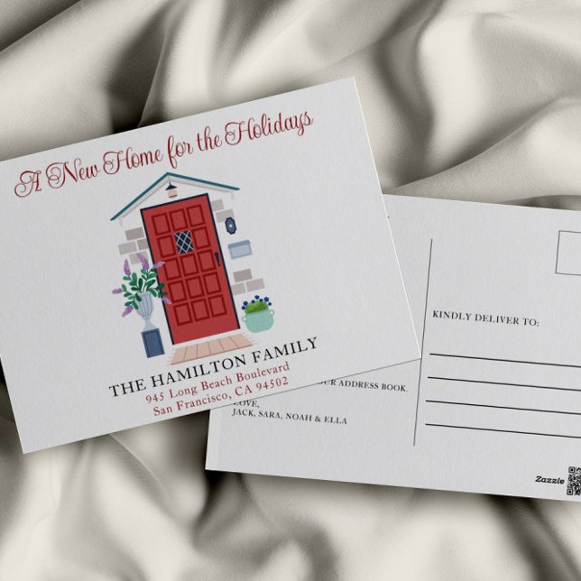 Vårt nya meddelande om Flytta hemma Vykort (Skapare uppladdad)