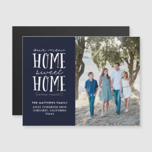 Vårt nya meddelande om hemsöt Flytta Magnetisk Inbjudningskort