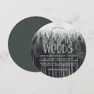 Vårt nya Nacke i Skogen   Hushållsuppvärmning Part Inbjudningar