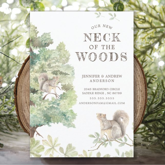 Vårt nya Nacke i Skogen | Meddelande om Flytta (Skapare uppladdad)