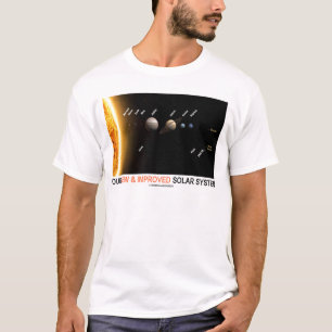 Vårt nya och förbättrade sol- system (den tee shirt