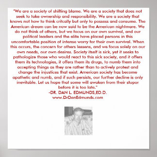 VÅRT OLIKA SAMHÄLLE POSTER