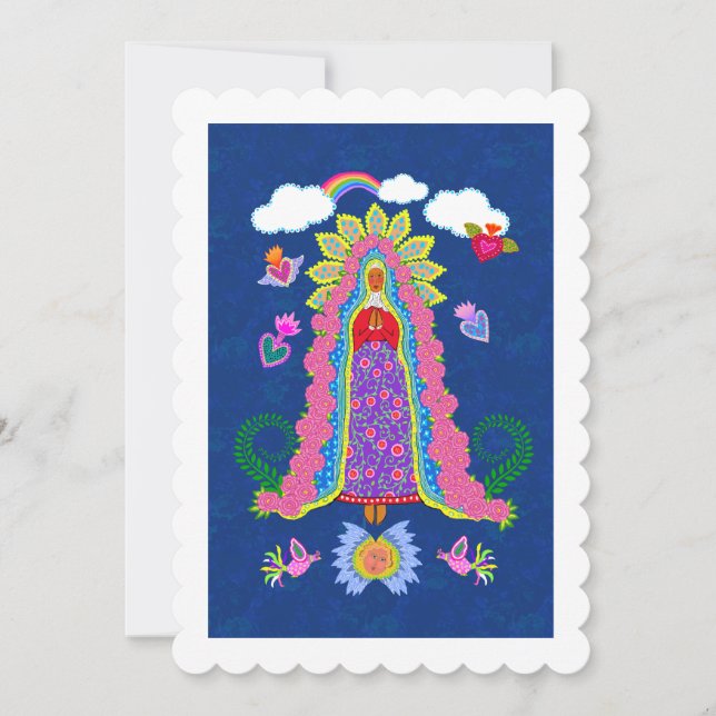 Vårt platta anteckningskort för Dam Victor Hugo (Framsida)