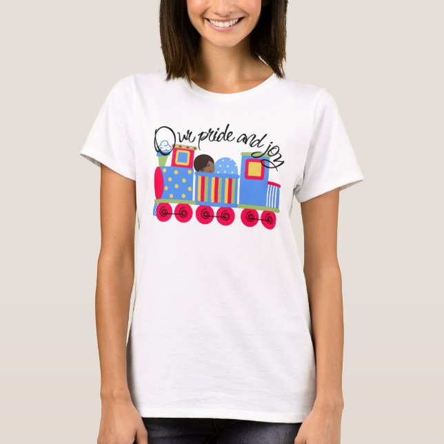 Vårt Pride Moderskap överst T-shirt (Framsida)