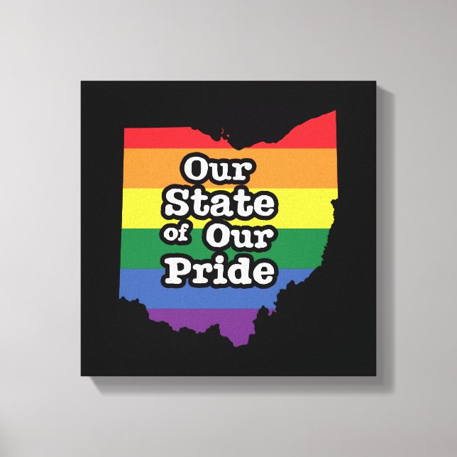 Vårt Pride | Ohio Canvastryck (Framsida)