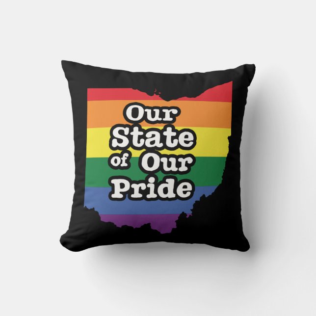 Vårt Pride| Ohio Kudde (Framsida)