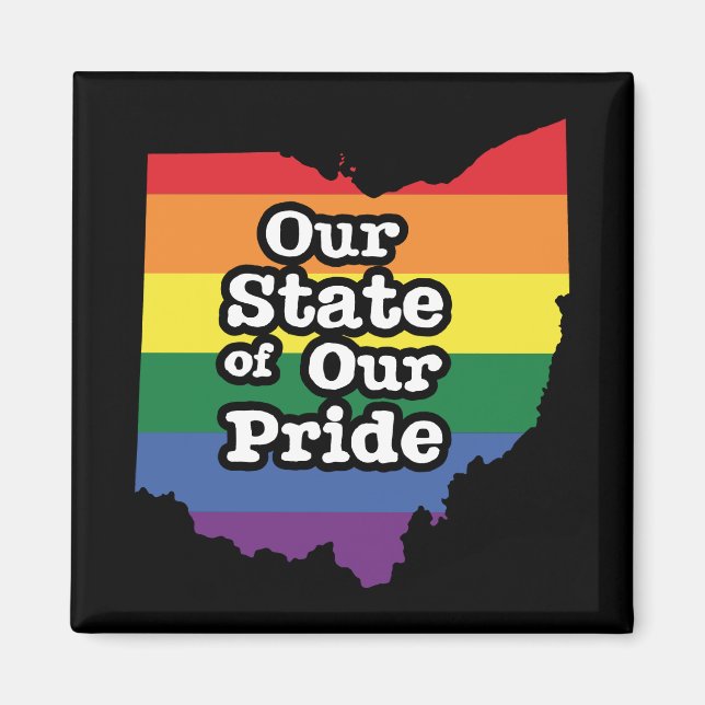 Vårt Pride | Ohio Magnet (Framsidan)