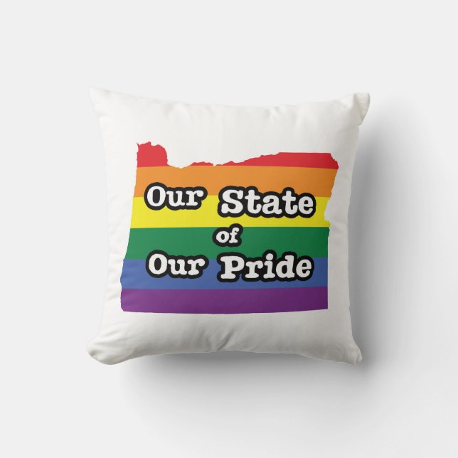 Vårt Pride| Oregon Kudde (Framsida)