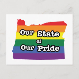 Vårt Pride Oregon Vykort