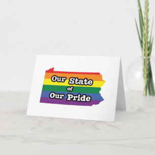 Vårt Pride Pennsylvania Kort