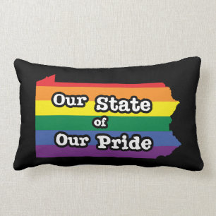Vårt Pride Pennsylvania Lumbarkudde