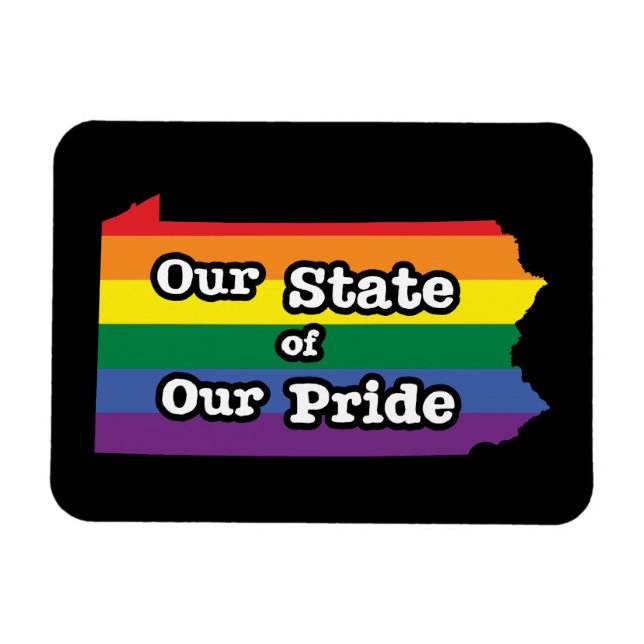 Vårt Pride | Pennsylvania Magnet (Horisontell)