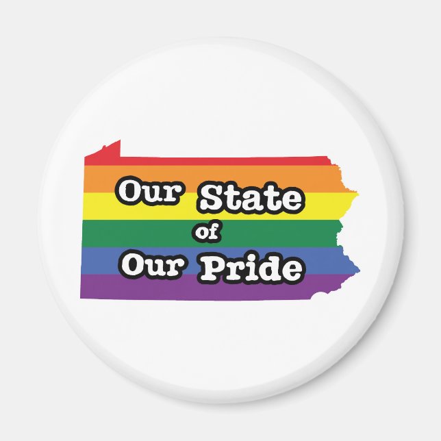 Vårt Pride | Pennsylvania Magnet (Framsidan)