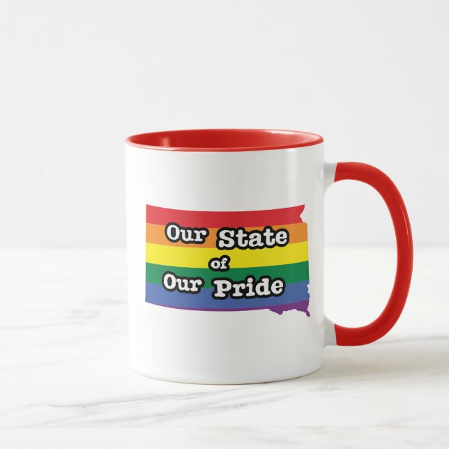 Vårt Pride| Södra Dakota Mugg (Höger)