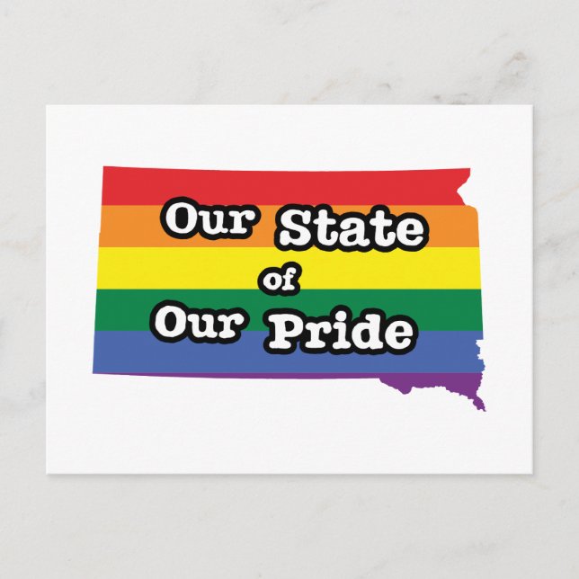 Vårt Pride | Södra Dakota Vykort (Framsida)