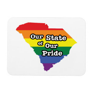 Vårt Pride South Carolina Magnet