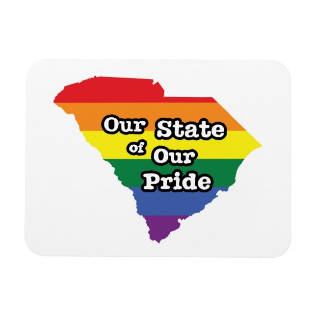 Vårt Pride | South Carolina Magnet (Horisontell)