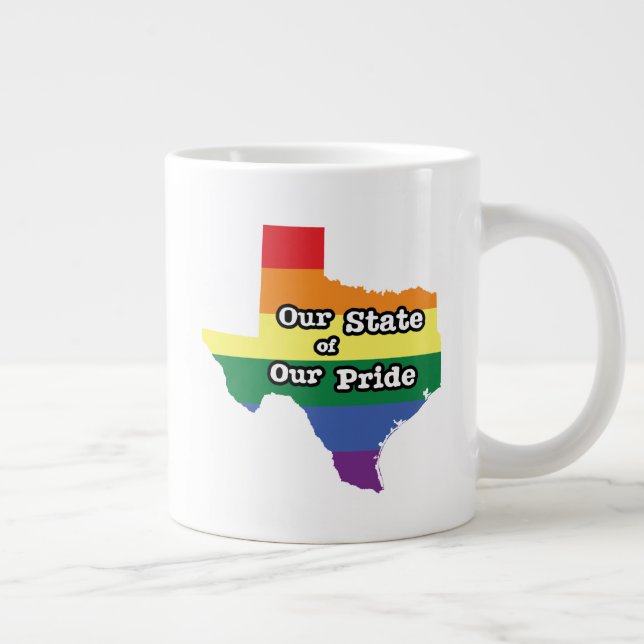 Vårt Pride| Texas Jumbo Mugg (Höger)