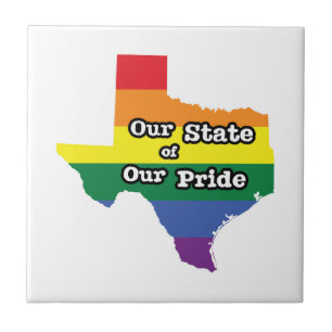 Vårt Pride Texas Kakelplatta
