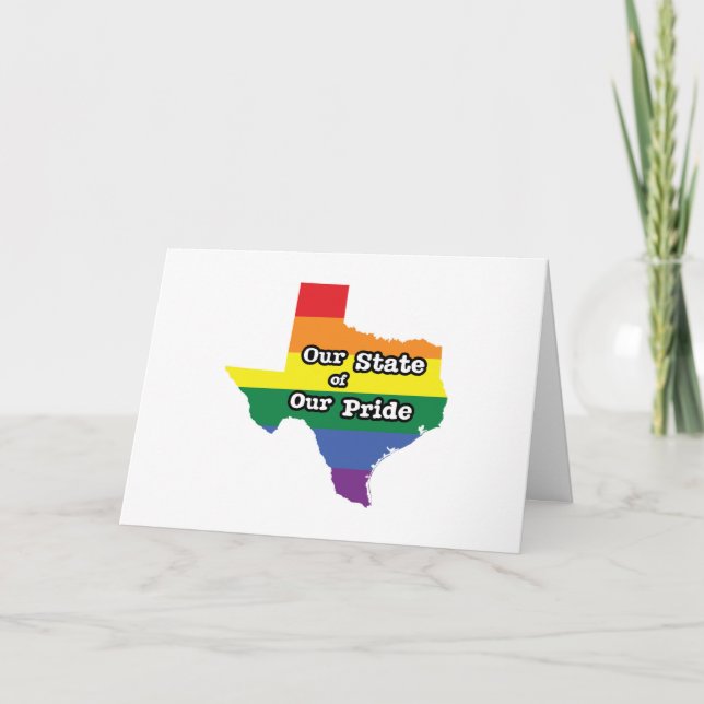 Vårt Pride | Texas Kort (Framsida)