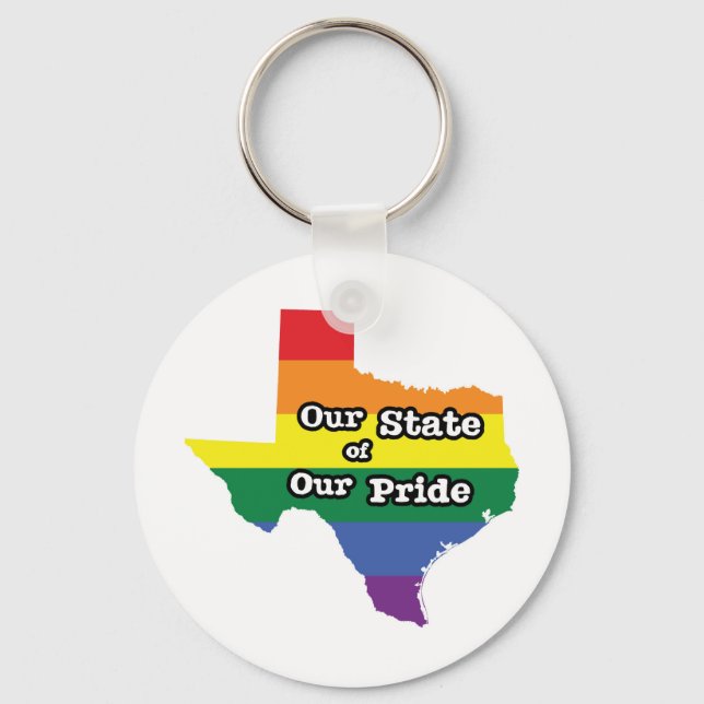 Vårt Pride | Texas Nyckelring (Framsida)
