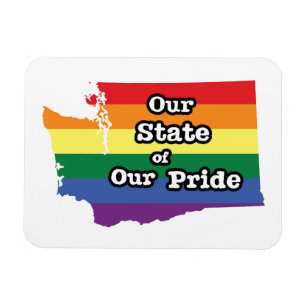 Vårt Pride Washington Magnet