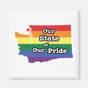 Vårt Pride Washington Magnet