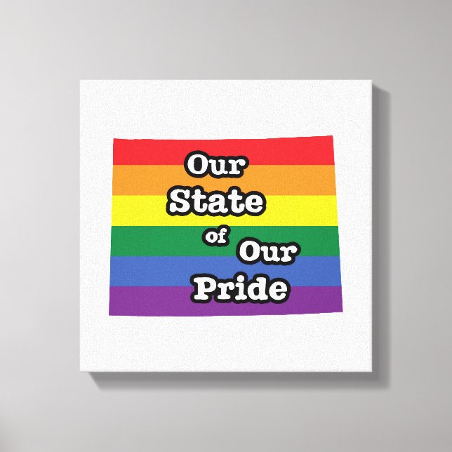 Vårt Pride | Wyoming Canvastryck (Framsida)