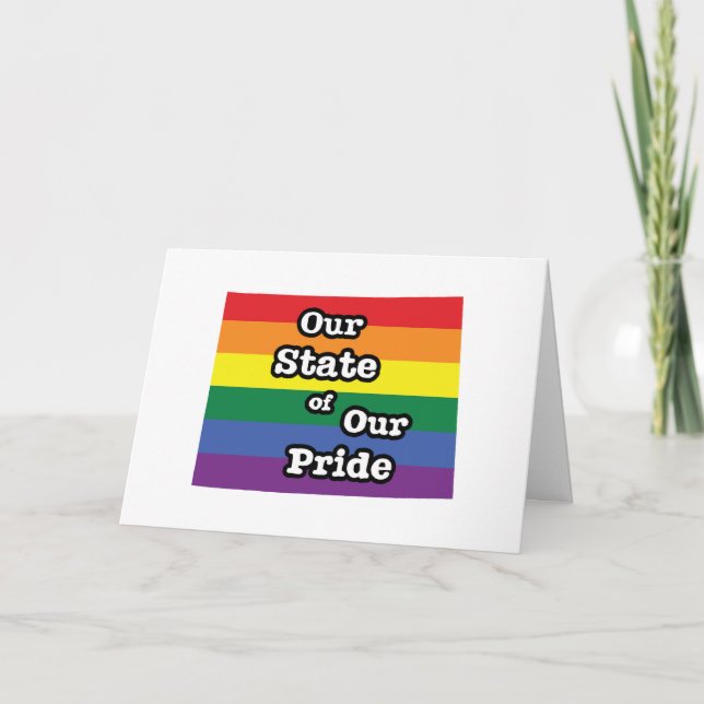 Vårt Pride | Wyoming Kort (Framsida)