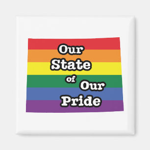 Vårt Pride Wyoming Magnet