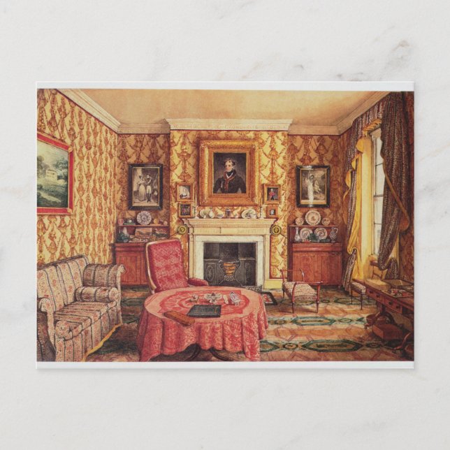 Vårt rum i Teckning i York Vykort (Framsida)