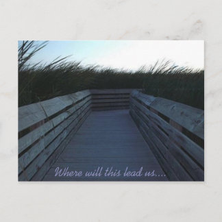 Vart ska det leda oss? vykort