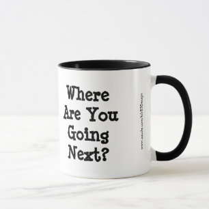 Vart ska du nu? Kaffe Mugg