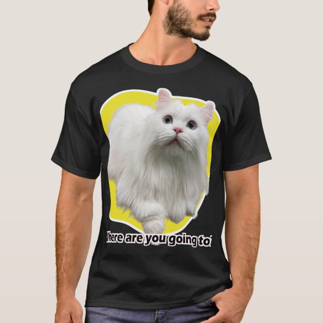 Vart ska du? t shirt (Framsida)