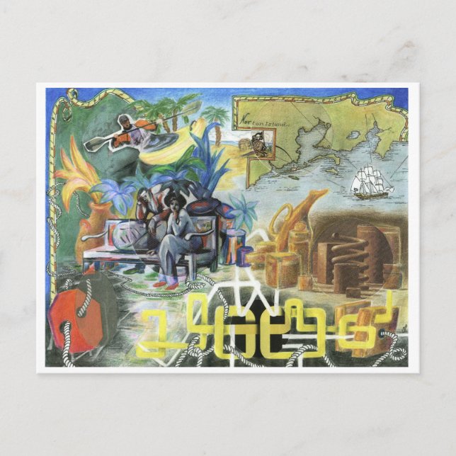 Vart ska vi ta vägen? vykort (Framsida)