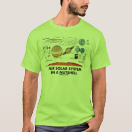 Vårt sol- system i en Nutshell T-shirt