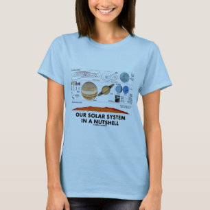 Vårt sol- system i en Nutshell T Shirt