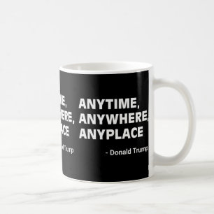 Vart som helst Donald Trump 2024-offert 2 Kaffemugg